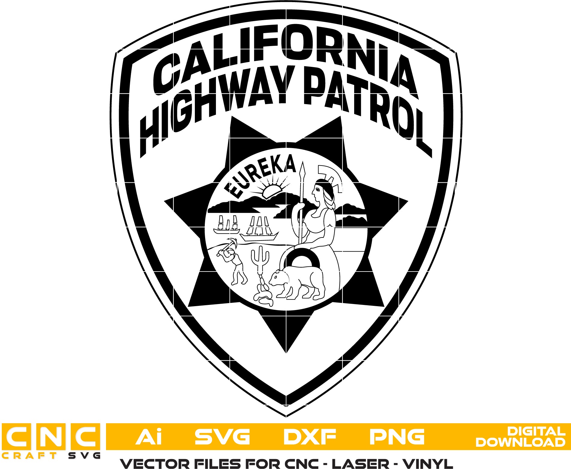 California Highway Patrol Badge