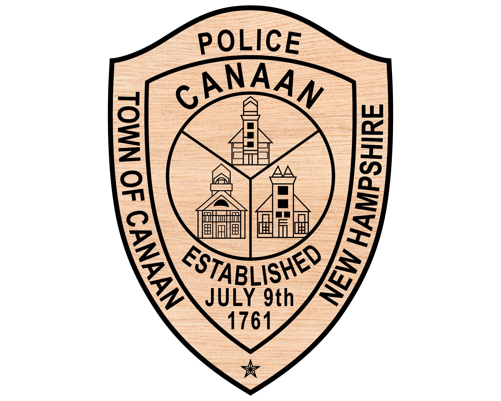 Canaan Police Department Patch, New Hampshire Svg
New Hampshire Badge
Police Department Badge
Canaan Badge