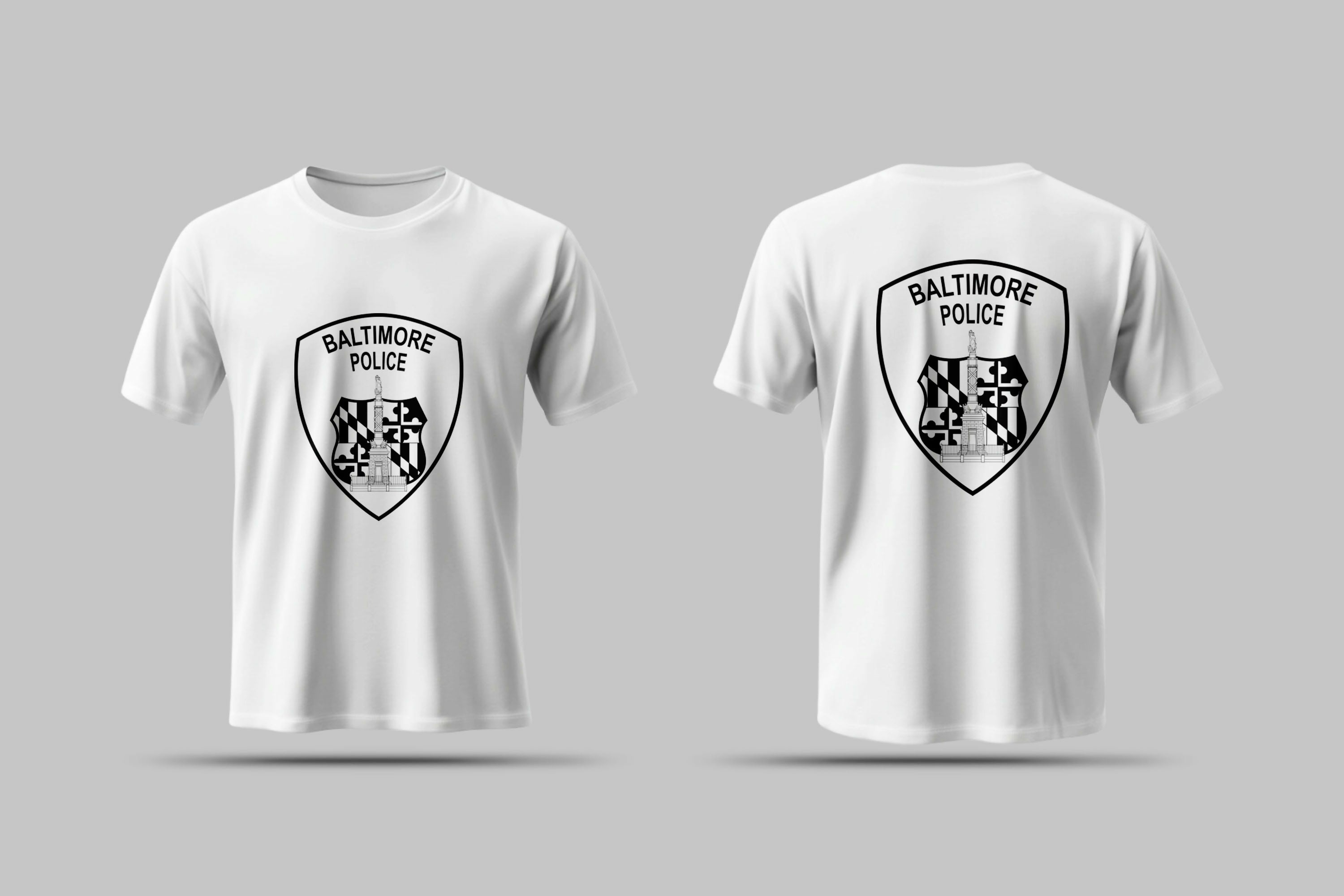 Baltimore Police Badge T-Shirt