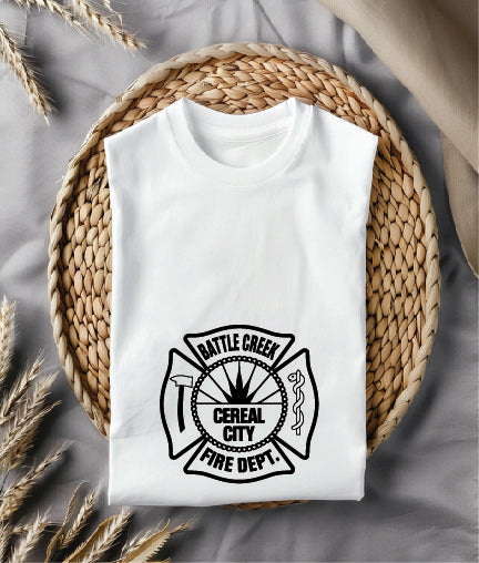 Cereal City Fire Department Badge