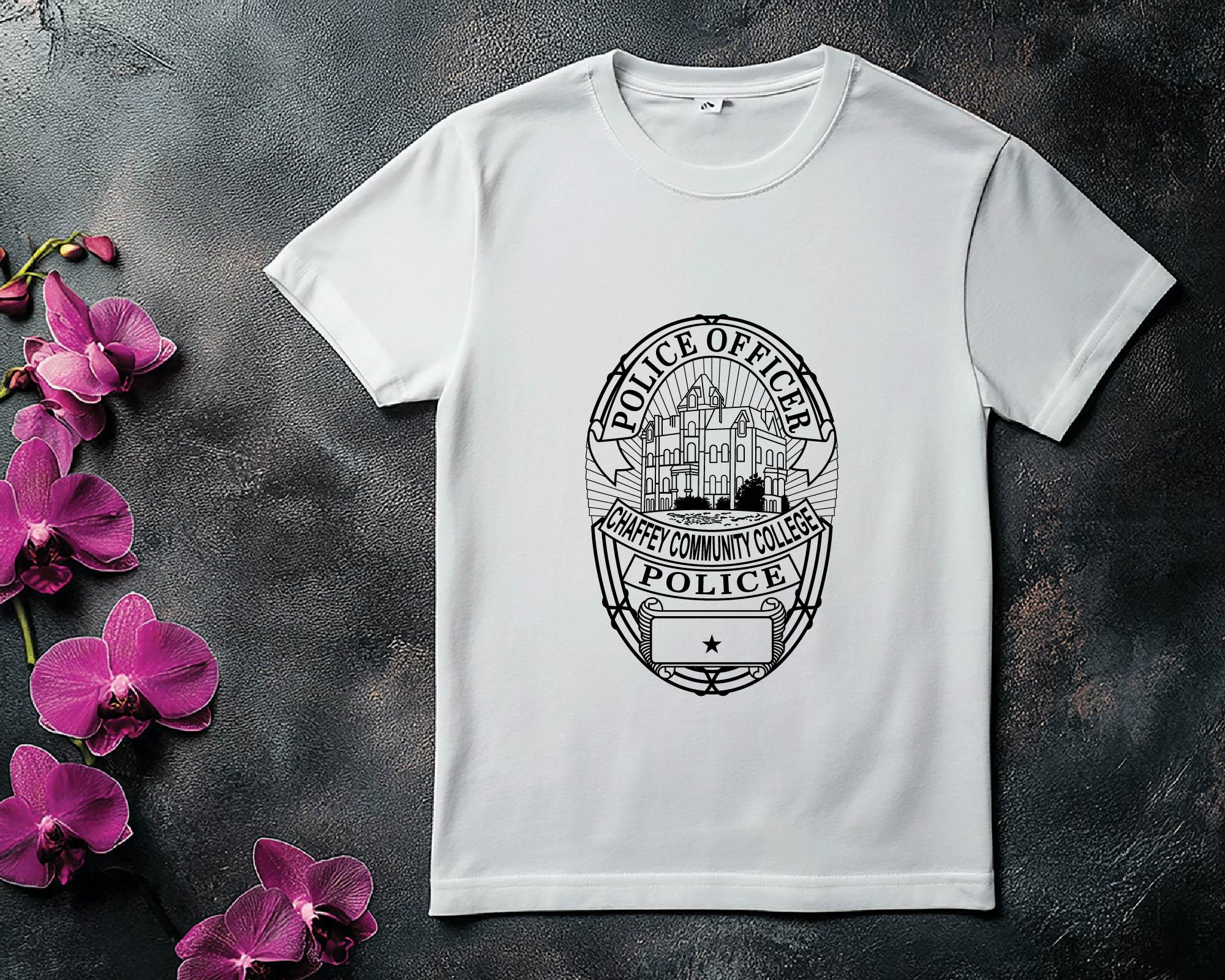 Chaffey Community College Police Badge SVG, College Police Officer Vector, Chaffey Police Logo SVG, Campus Police Badge Design, Law Enforcement Badge SVG, College Emblem Vector