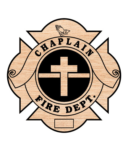 Chaplain Fire Department Badge SVG, Fire Chaplain Emblem Vector, Firefighter Chaplain Badge SVG, Fire Department Chaplain Logo Vector, Chaplain Firefighter Badge