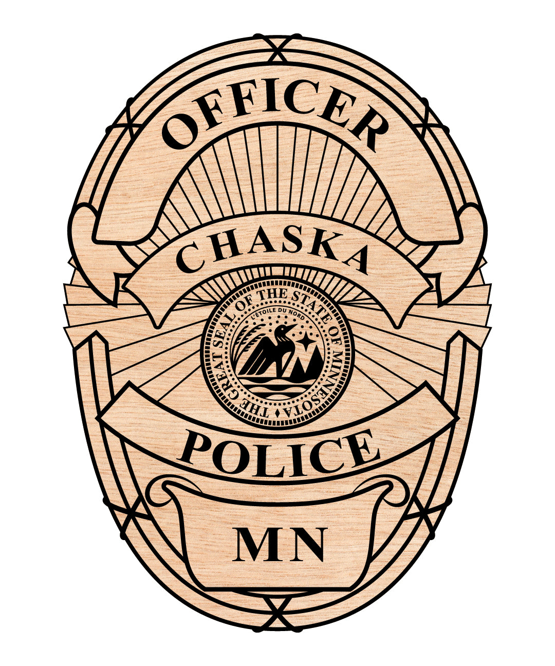 Chaska Police Officer Badge SVG

Chaska Minnesota Police Badge Vector

Minnesota Law Enforcement Badge SVG

Chaska Police Emblem Design

Chaska MN Police Insignia SVG