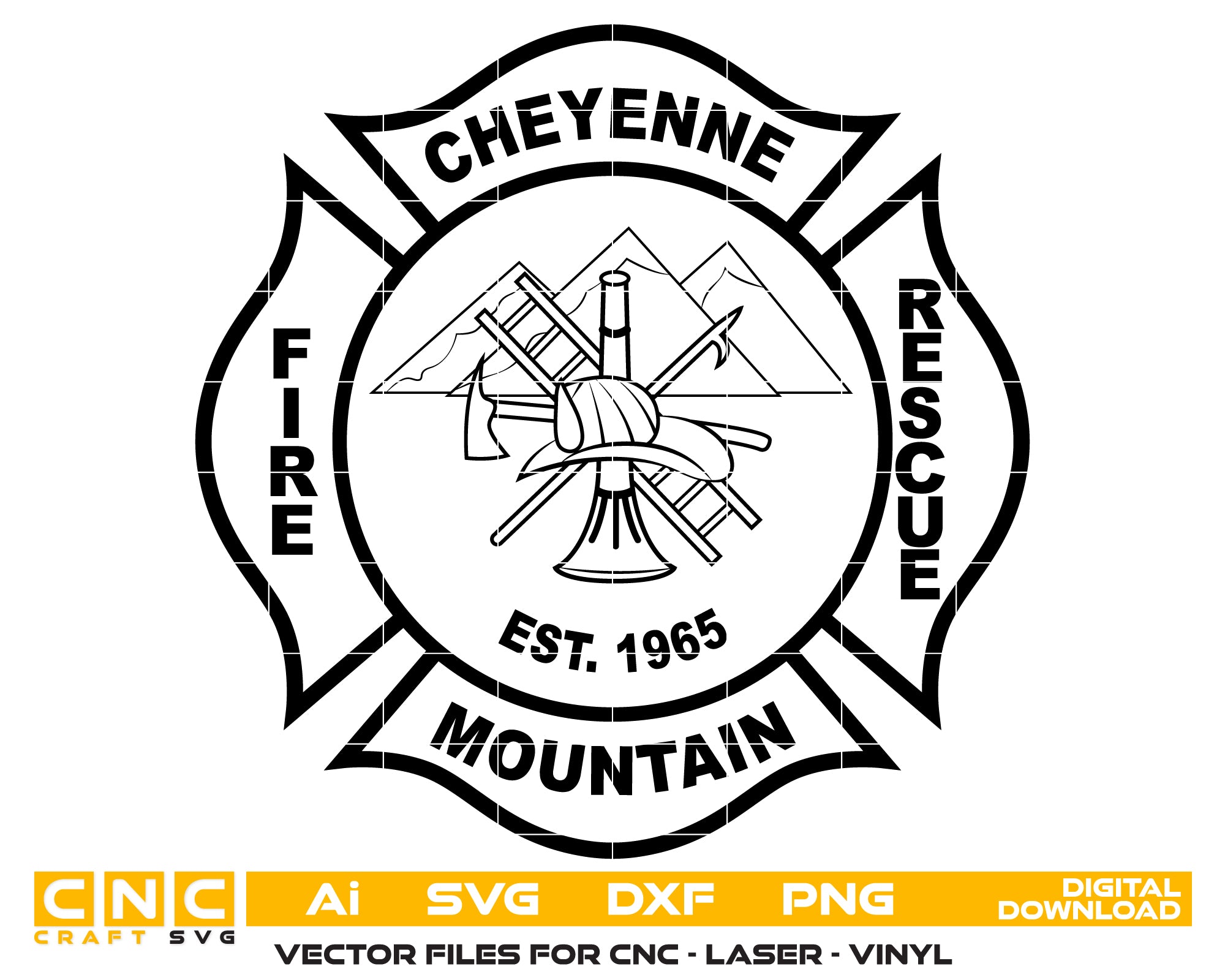 Cheyenne Mountain Fire & Emergency Services Logo