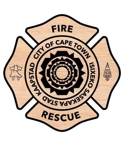 City Of Cape Town Fire & Rescue Service Badge