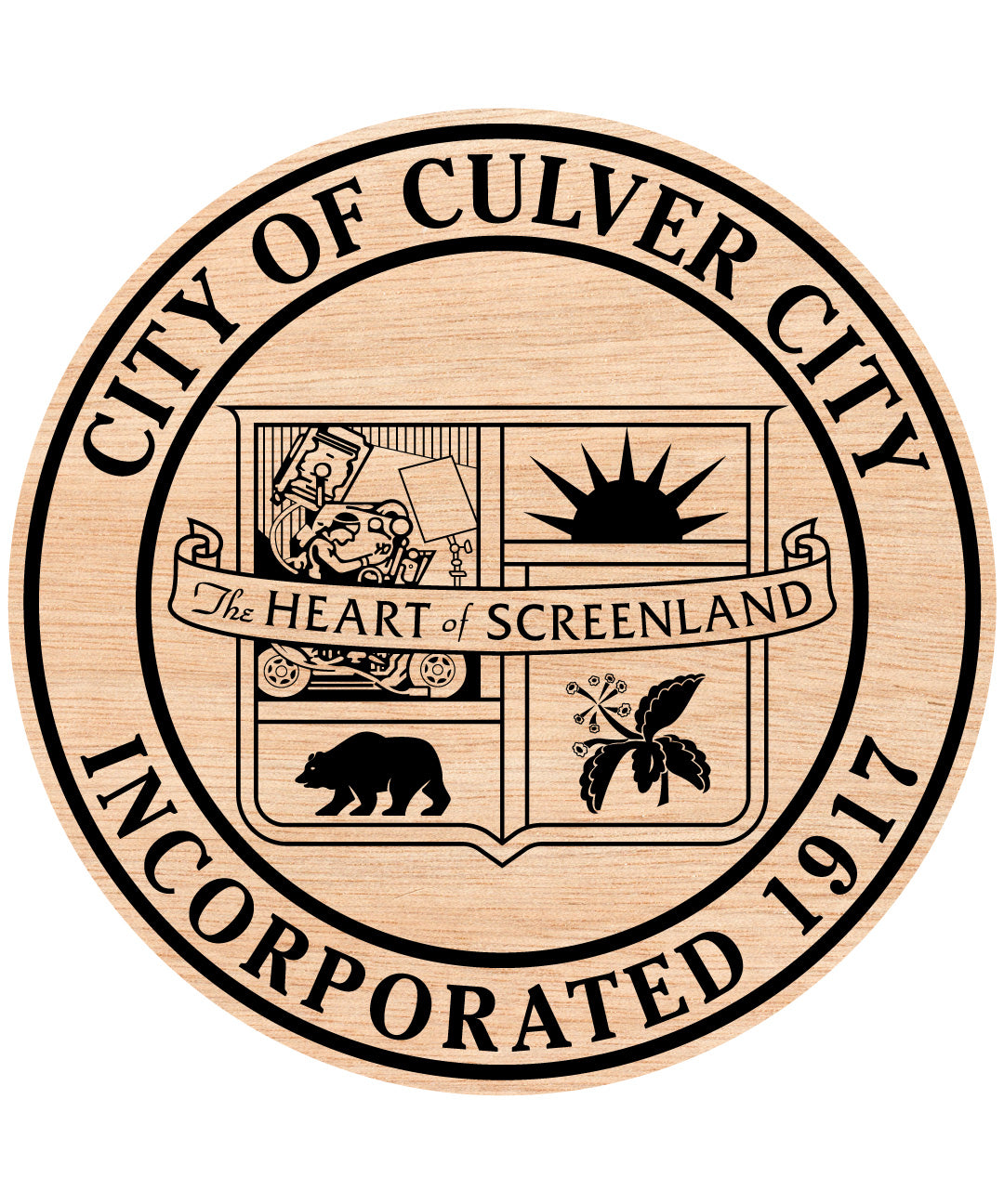 City of Culver City Incorporated Logo