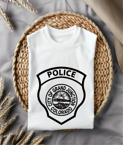 City of Grand Junction Police Badge SVG