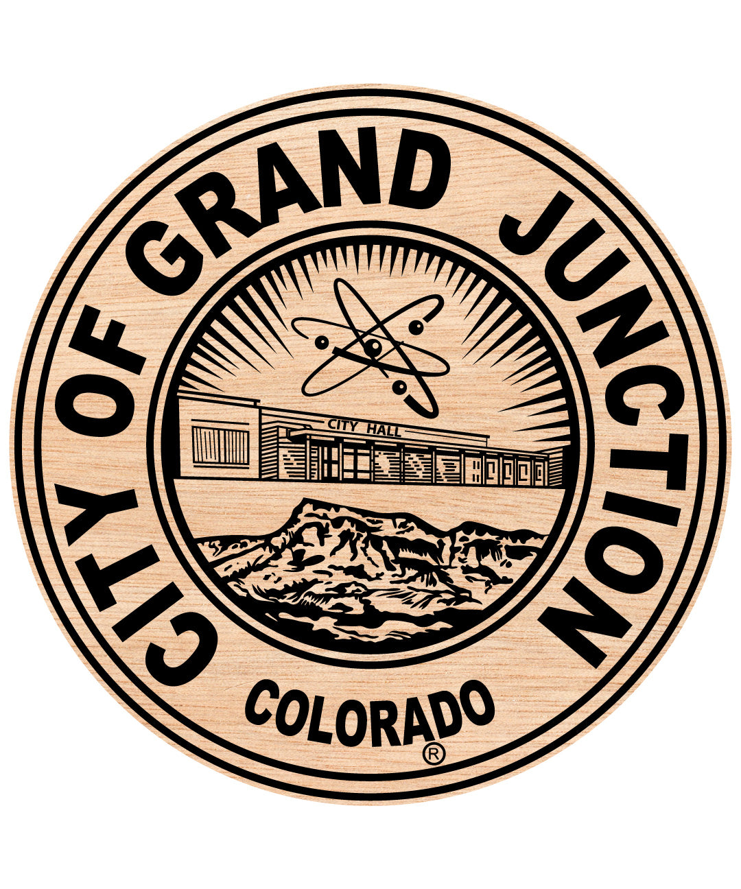 City of Grand Junction Colorado Seal SVG