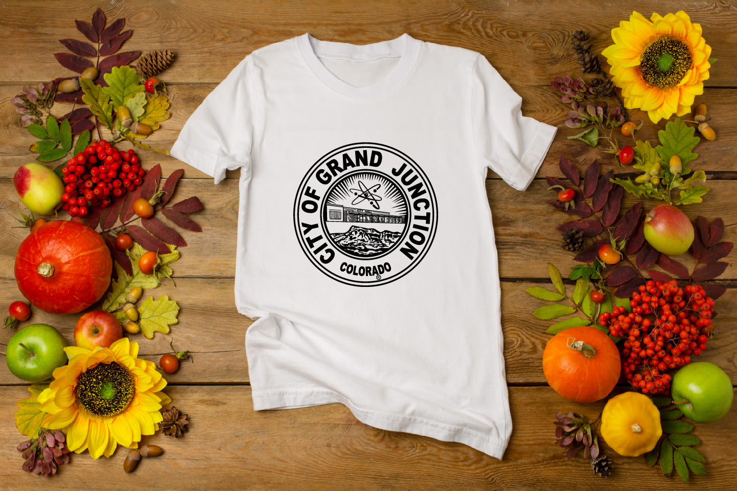 City of Grand Junction Colorado Seal SVG | Official Emblem Vector for CNC, Laser & Crafts