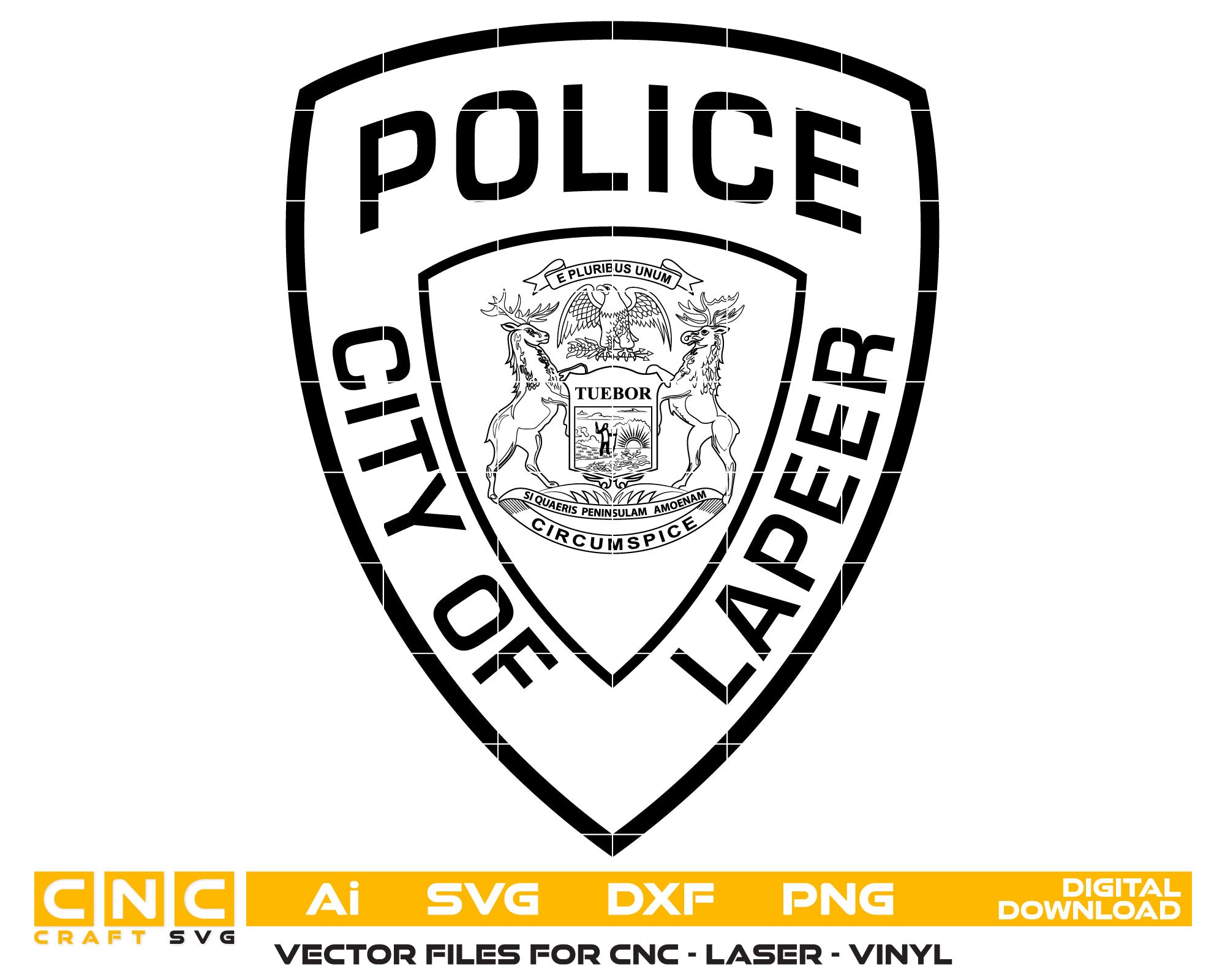 City of Lapeer Police Patch