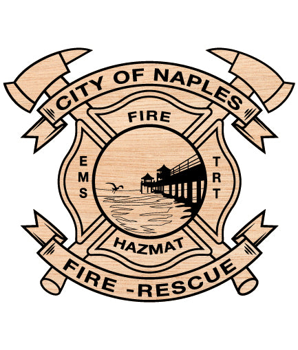 City Of Naples Fire Rescue Department Badge