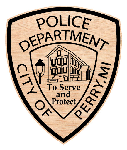 City Of Perry Police Department Patch, MI