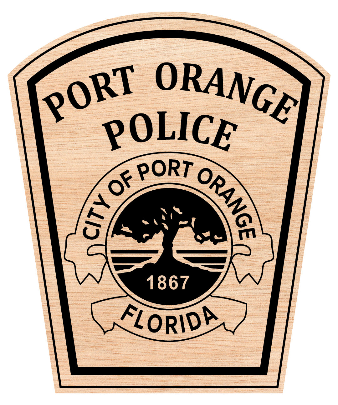 City Of Port Orange Florida Port Orange Police Department Badge