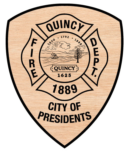 City Of Presidents Quincy Fire Department Patch