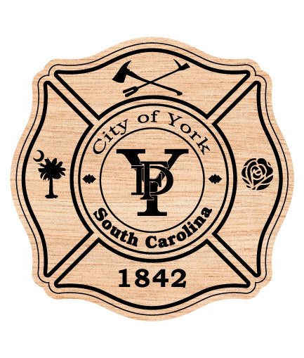City Of York Fire Department Badge