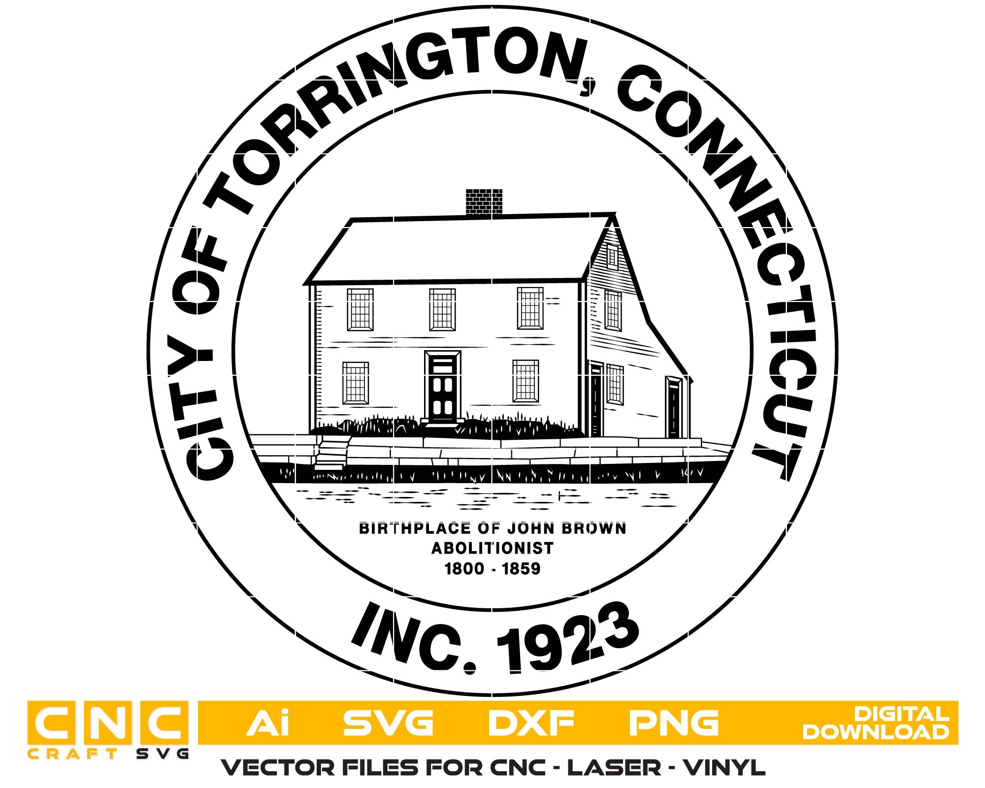 City Seal of Torrington, Connecticut