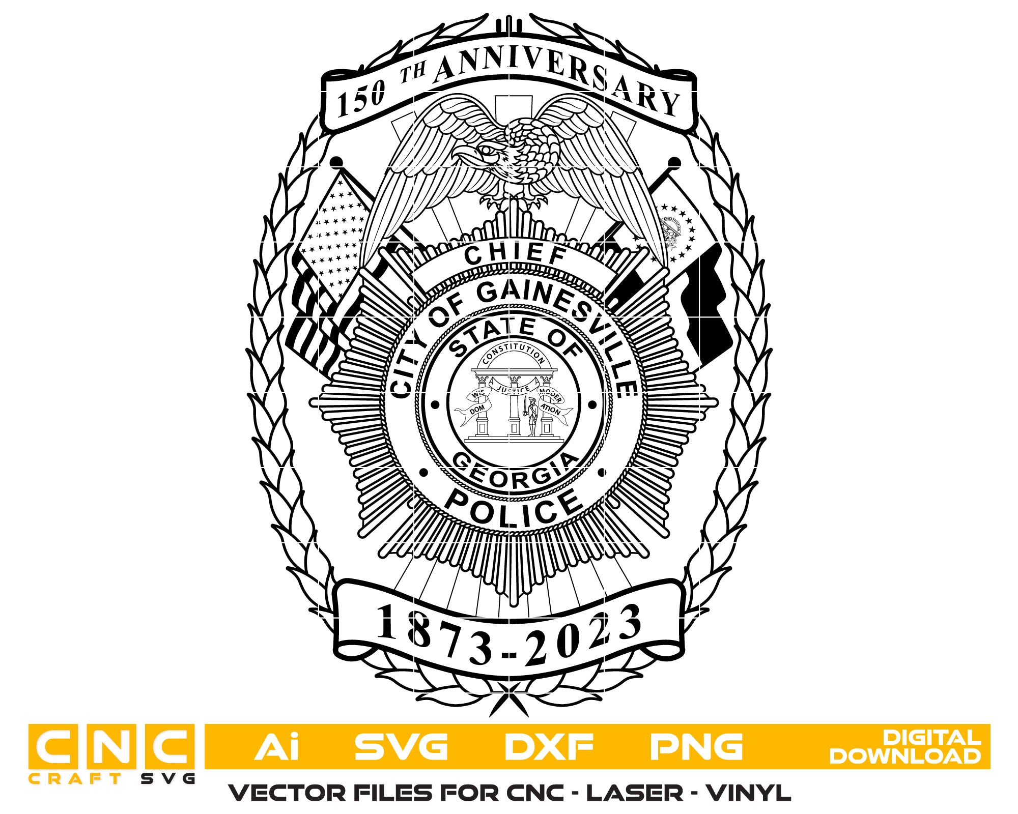 City Of Gainesville Police Chief Badge Svg
 Gainesville Badge
Police Chief Badge
Georgia Badge
Police Badge
