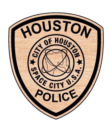 City Of Houston Police Patch SVG, Houston Police Emblem Vector, Texas Police Patch SVG, Houston Law Enforcement Badge Vector, Houston Police Department Patch