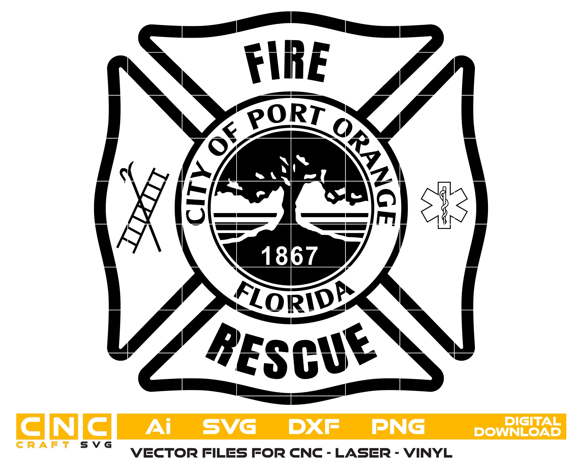  Port Orange Badge
Fire Department Badge
Florida Badge
City Of Port Orange Fire Patch
 Port Orange Badge Florida