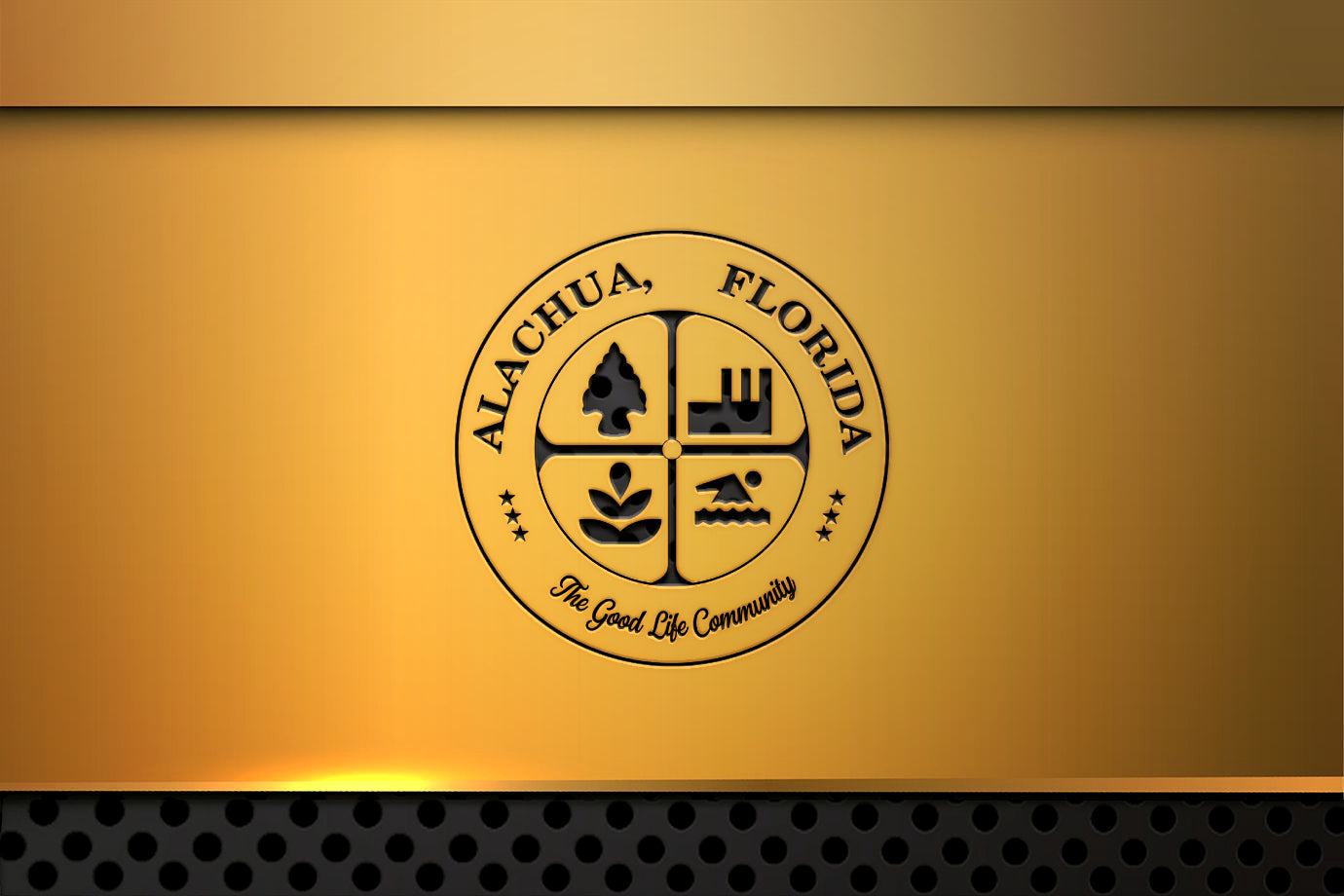 City of Alachua County Logo Florida