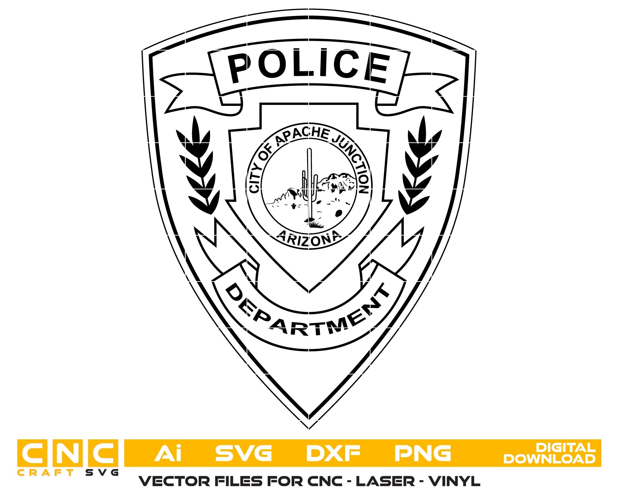 City of Apache Junction Police Department Patch, Arizona