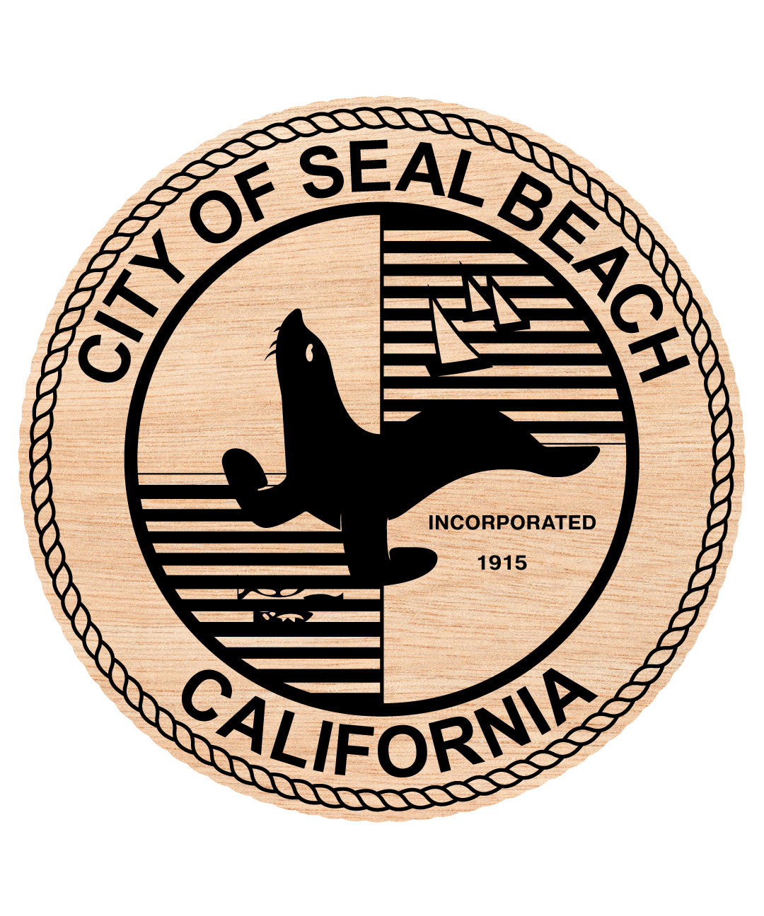 City of Beach Seal California
