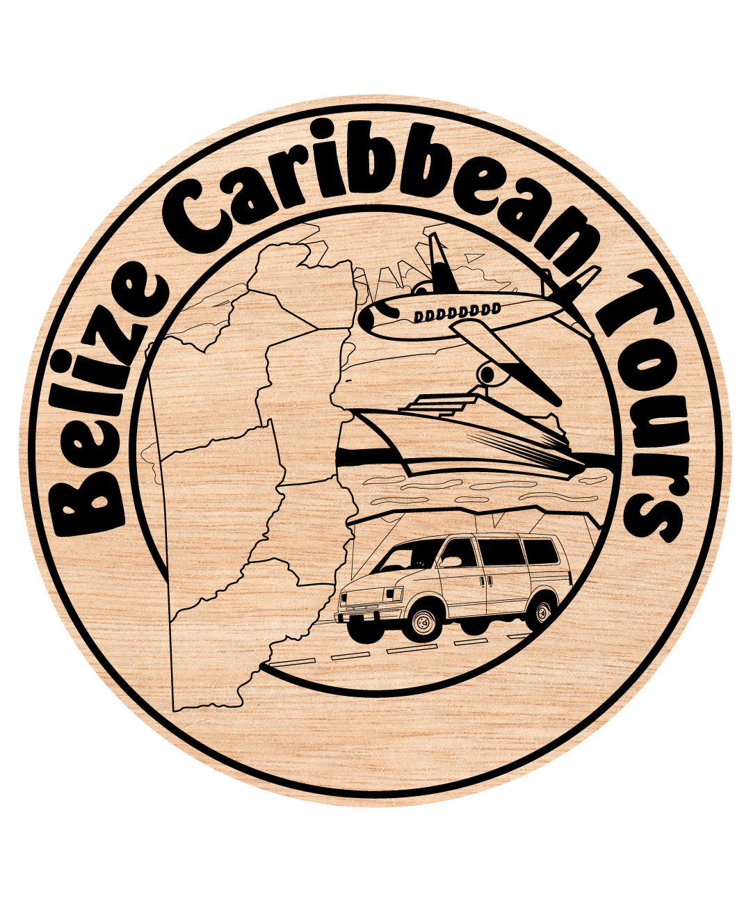 City of Belize Caribbean Tours Seal