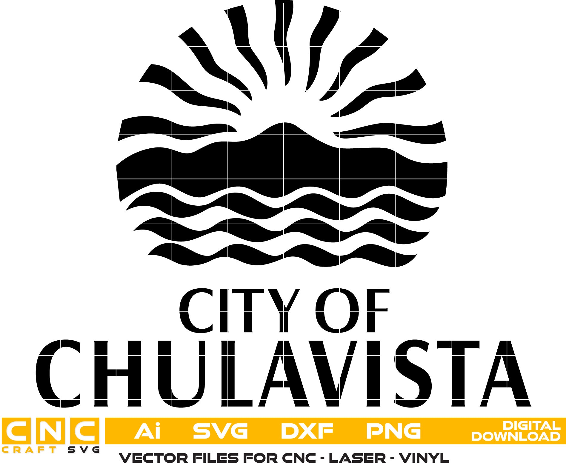 City of Chulavista Seal, City of Chulavista Logo, City of Chulavista vector art