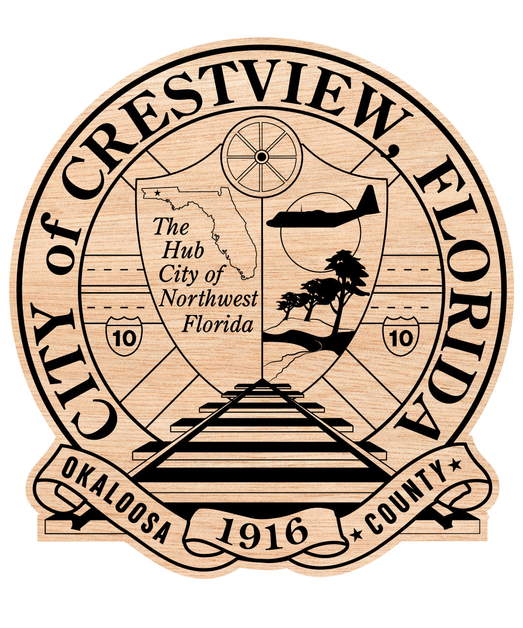 City of Crestview Florida Logo