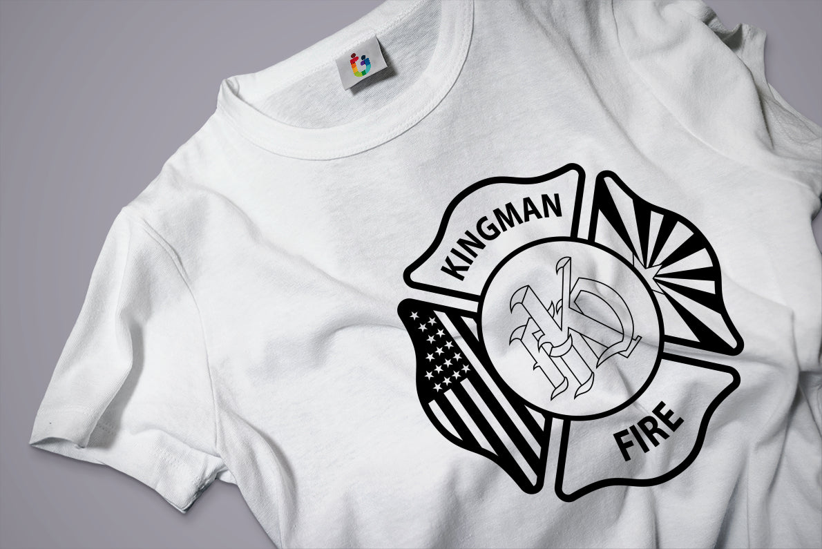 City of Kingman Fire Department Badge