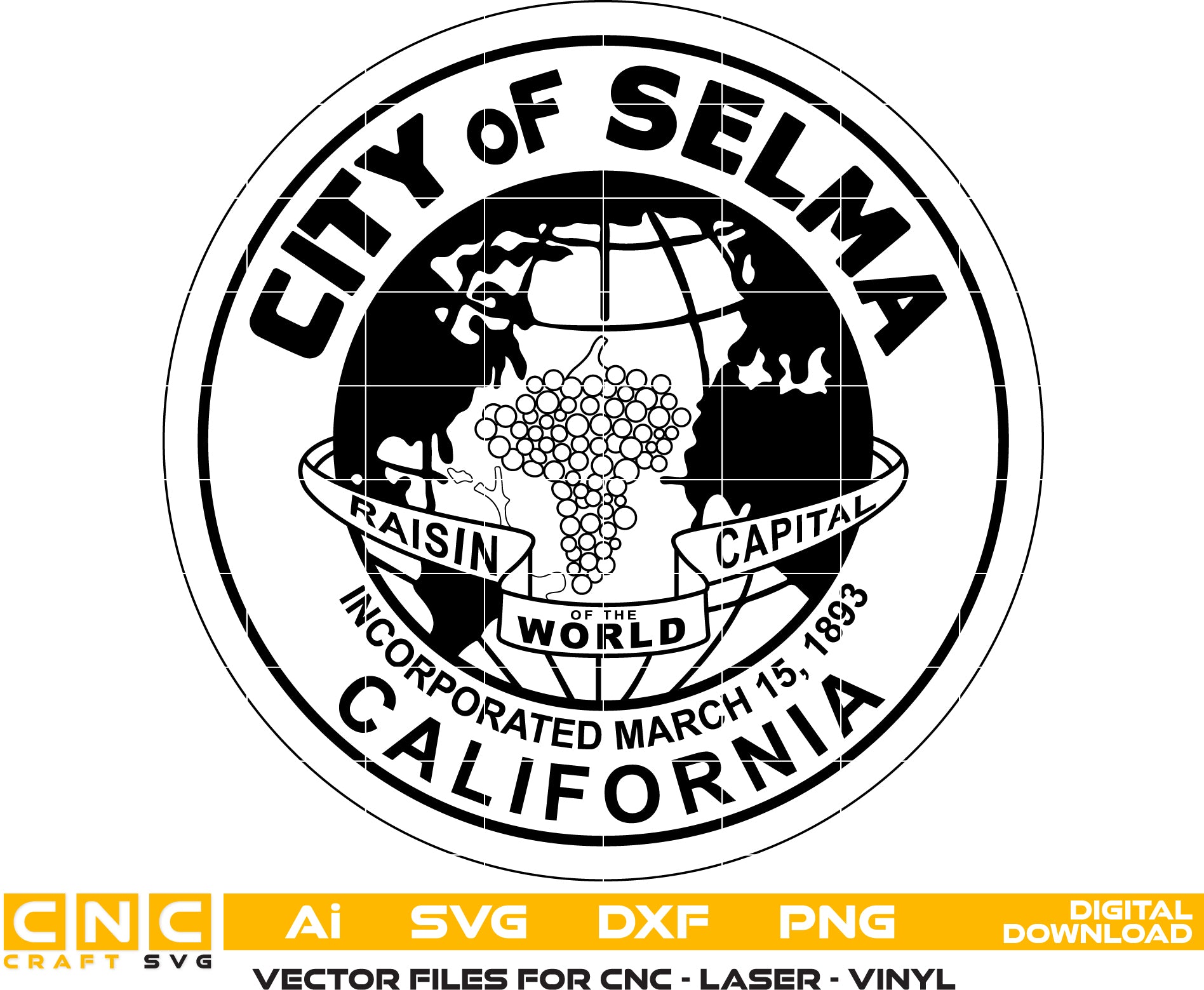 City of Selma California Seal