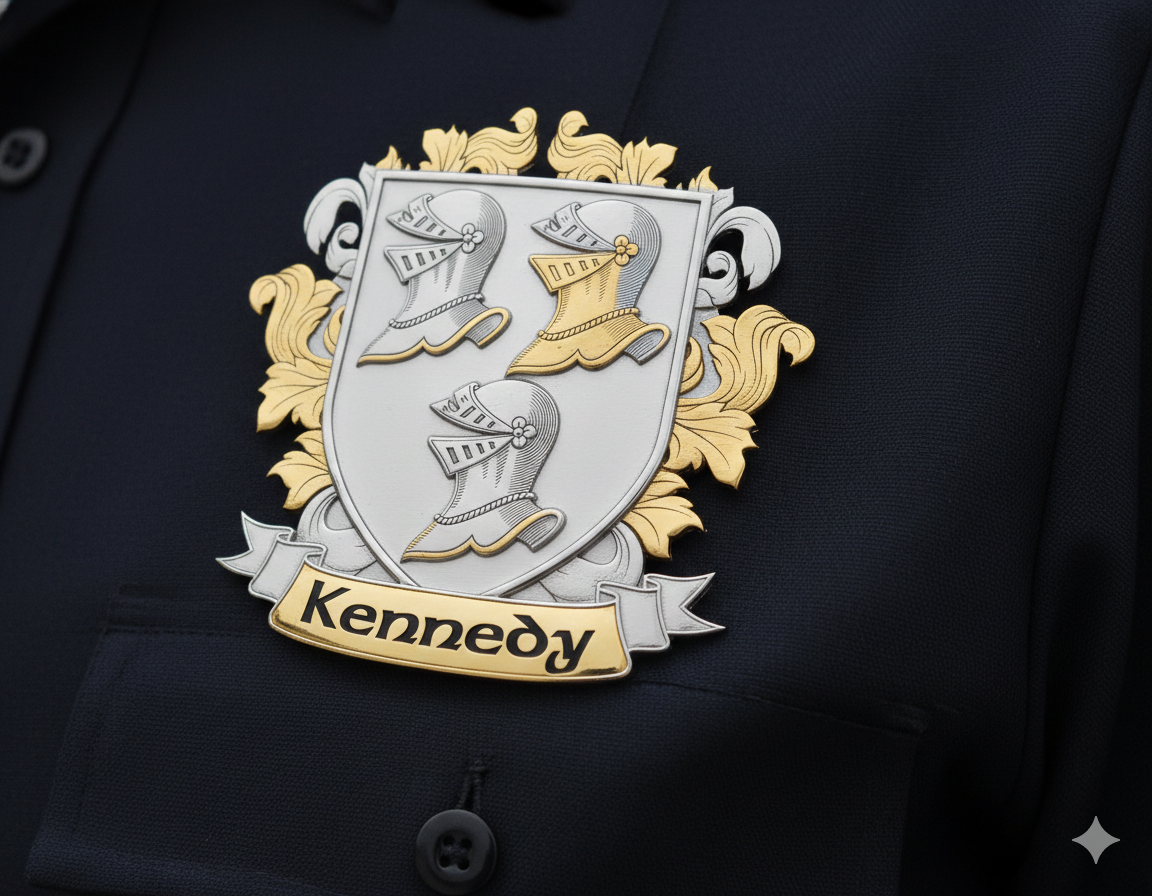 Kennedy Family Coat of Arms SVG
Kennedy Family Crest Vector
Kennedy Heraldic Emblem Design
Family Coat of Arms SVG Kennedy
Kennedy Ancestral Crest Emblem