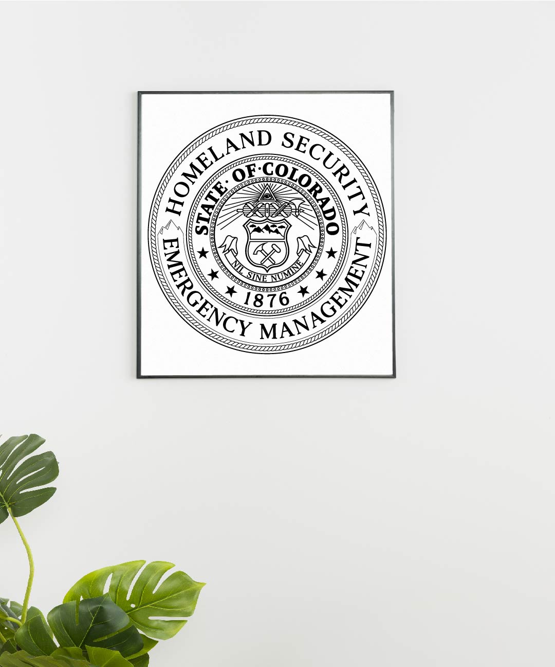 Colorado Homeland Security Emergency Management Seal