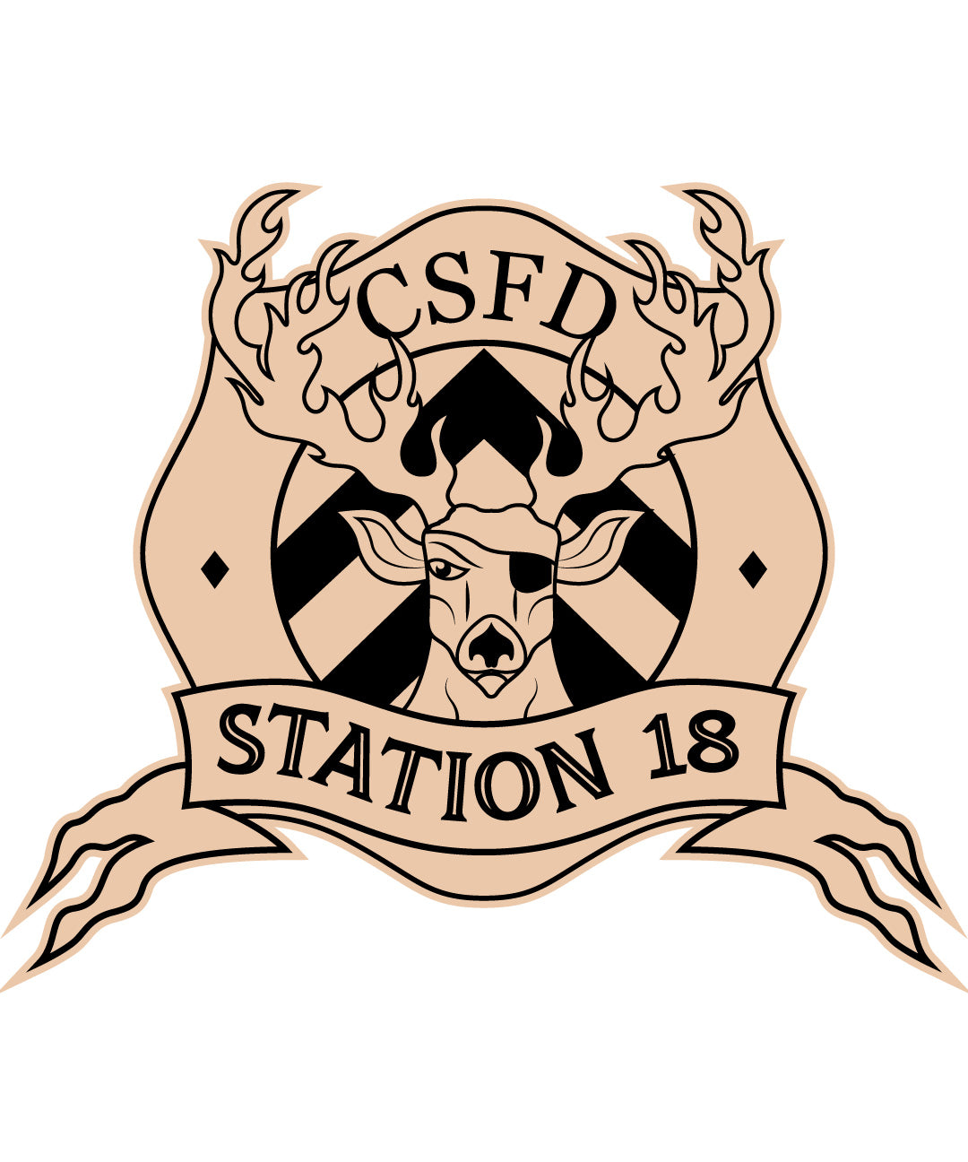 Colorado Springs Station 18 Fire Dept SVG
