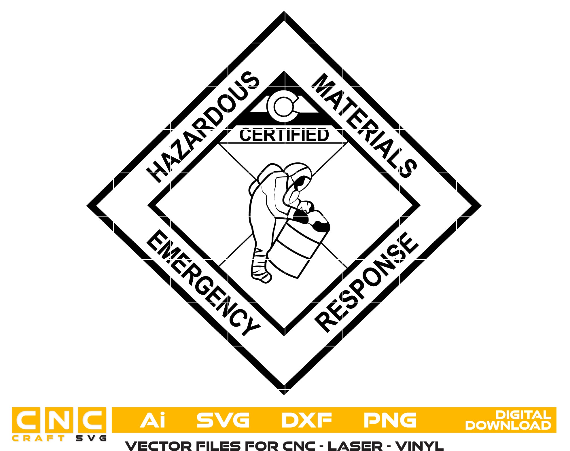 Colorado State Certified Hazardous Materials Emergency Response Patch