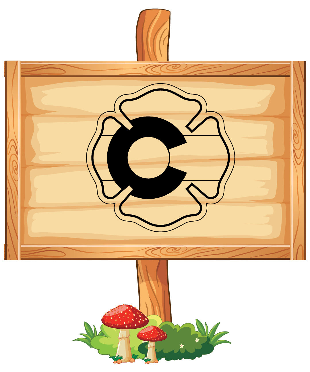 Colorado State Flag Firefighter Decal SVG | CO Fire Rescue Badge Vector for CNC & Print
