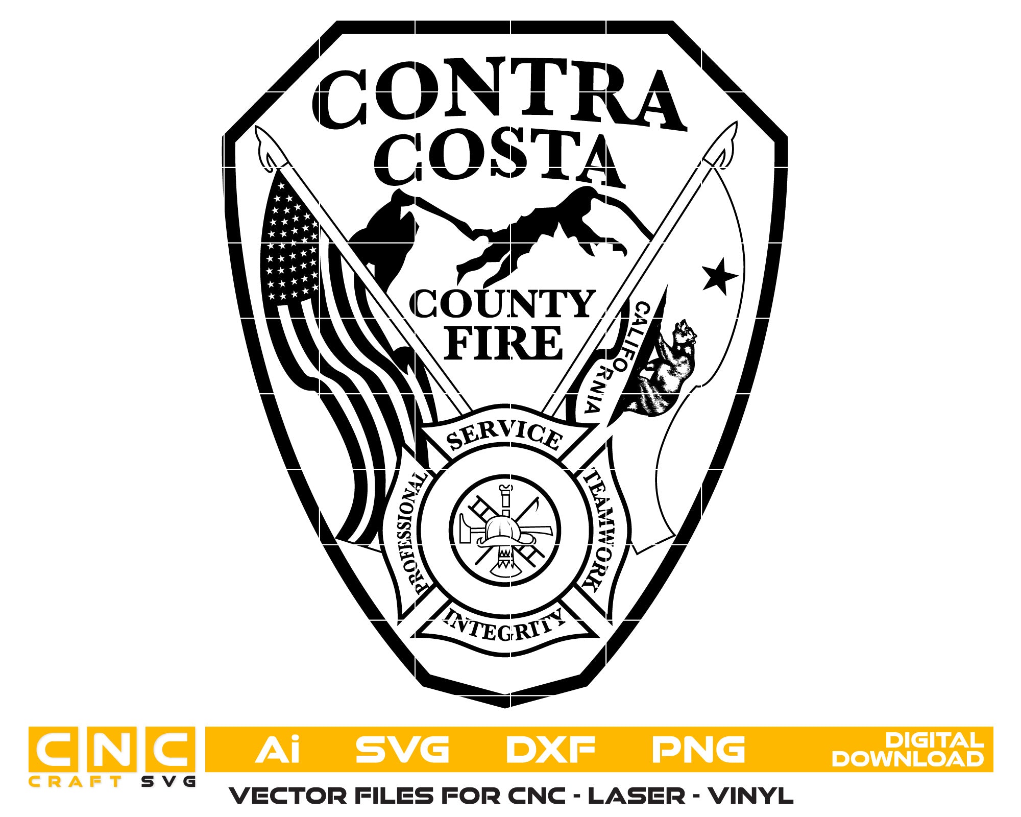 Contra Costa County Fire Protection District Logo