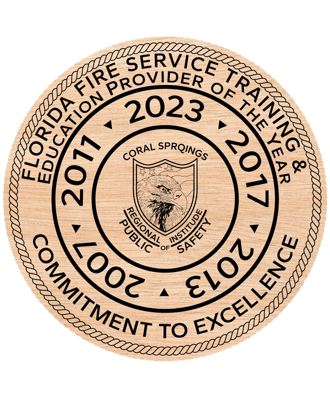 Coral Springs Regional Institute of Public Safety Logo