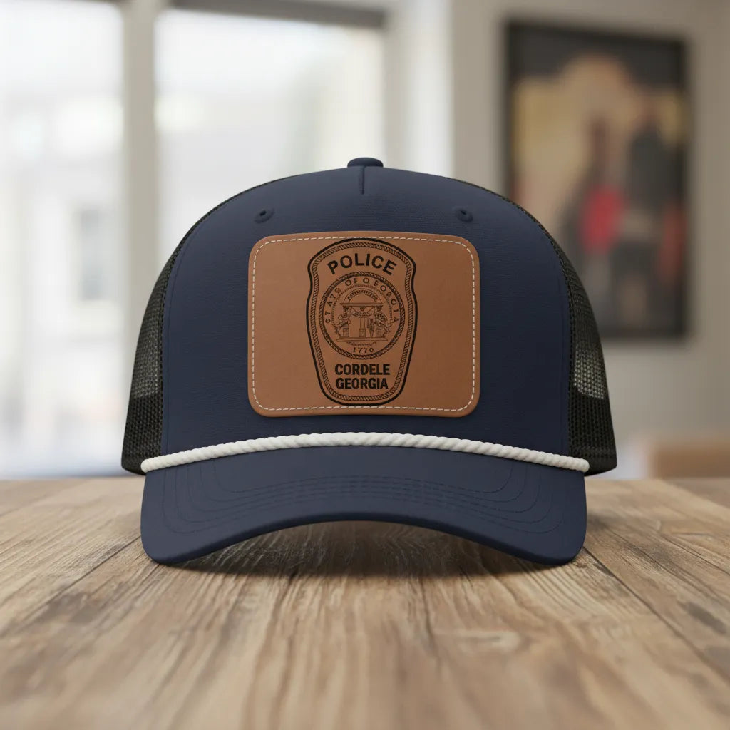 Cordele Police Department Patch SVG

Georgia Law Enforcement Vector Design

State of Georgia Seal Engraving File

Cordele GA Police Sign CNC File

Rope Border Police Patch Vector for Lasers
