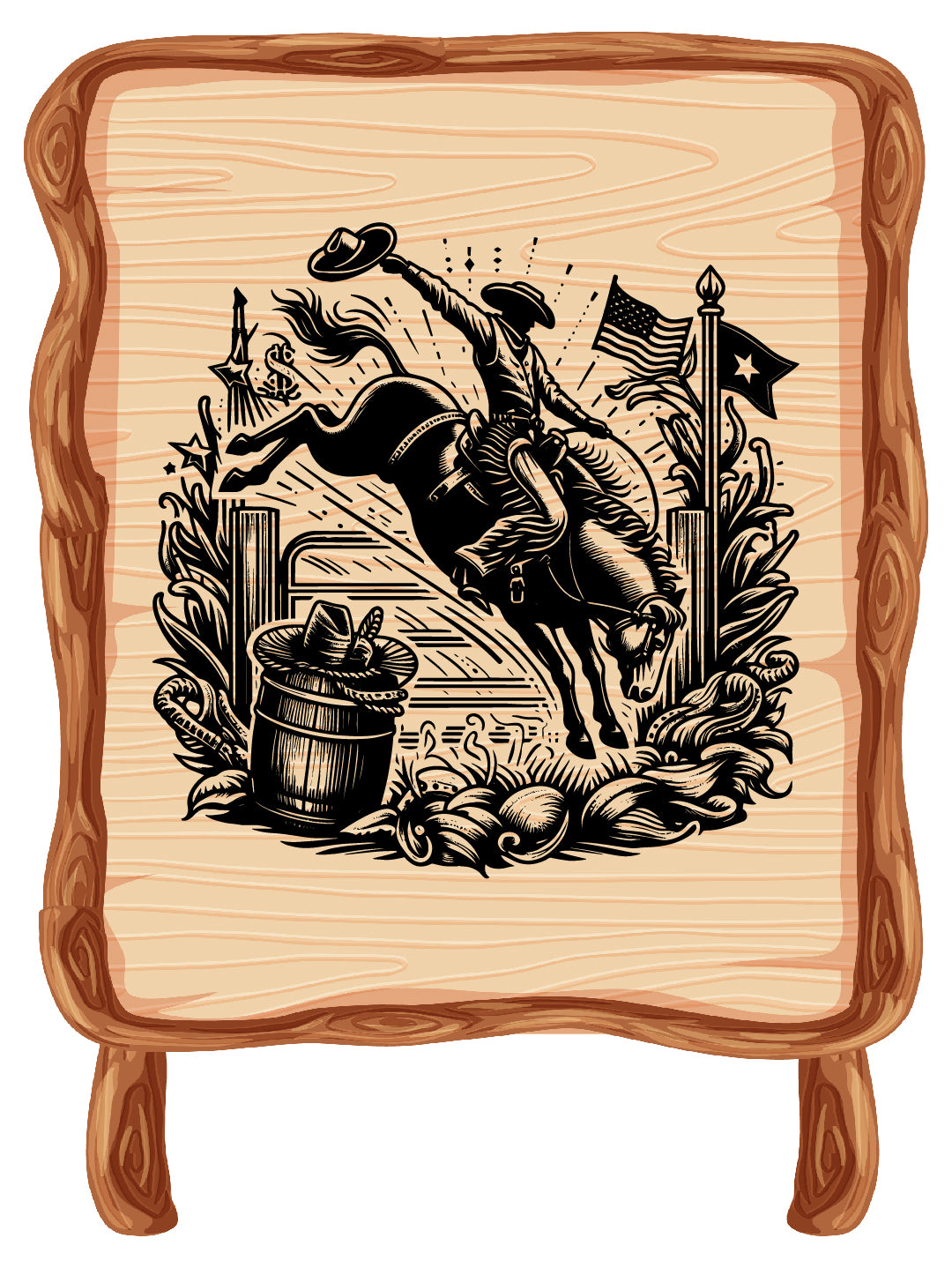 Cowboy Logo SVG