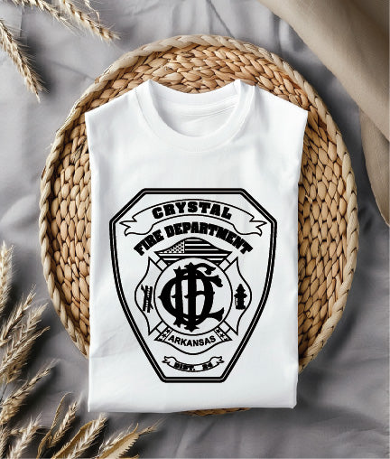Crystal Fire Department Badge