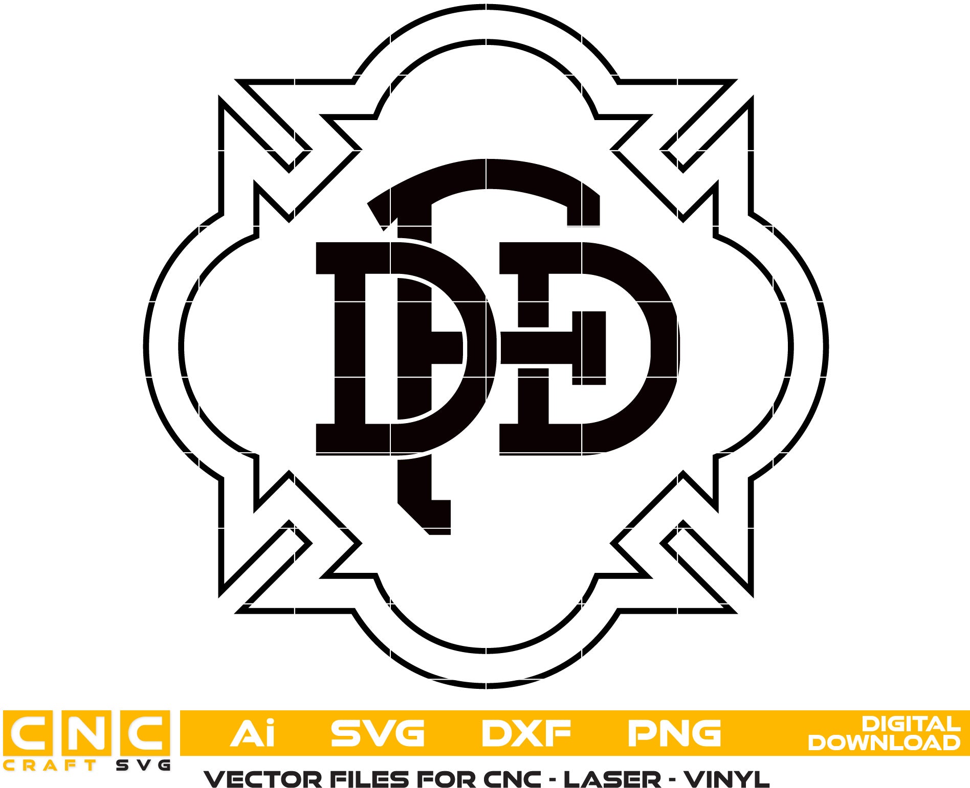 Dallas Fire Rescue Badge Vector Art, Ai,SVG, DXF, PNG, Digital Files