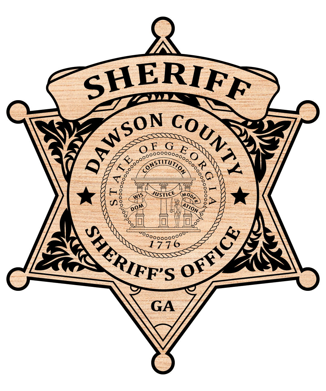 Dawson County Sheriff's Office Badge
