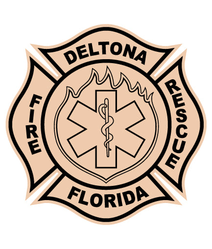 Deltona Fire Rescue Florida Badge