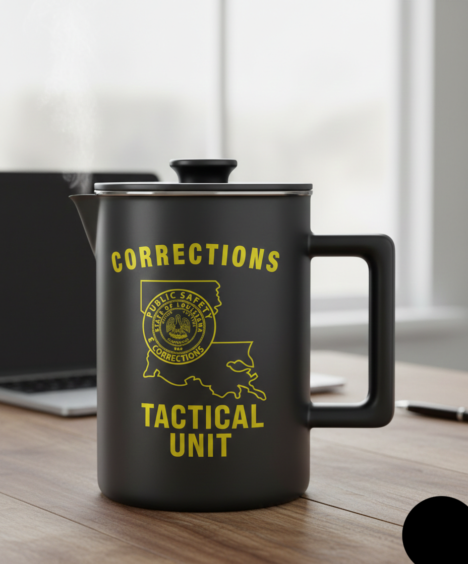Louisiana Corrections Tactical Unit SVG

DPS&C Tactical Team Vector Design

Louisiana SWAT Emblem CNC File

Tactical Response Unit Logo for Engraving

Correctional Officer Tactical Badge SVG