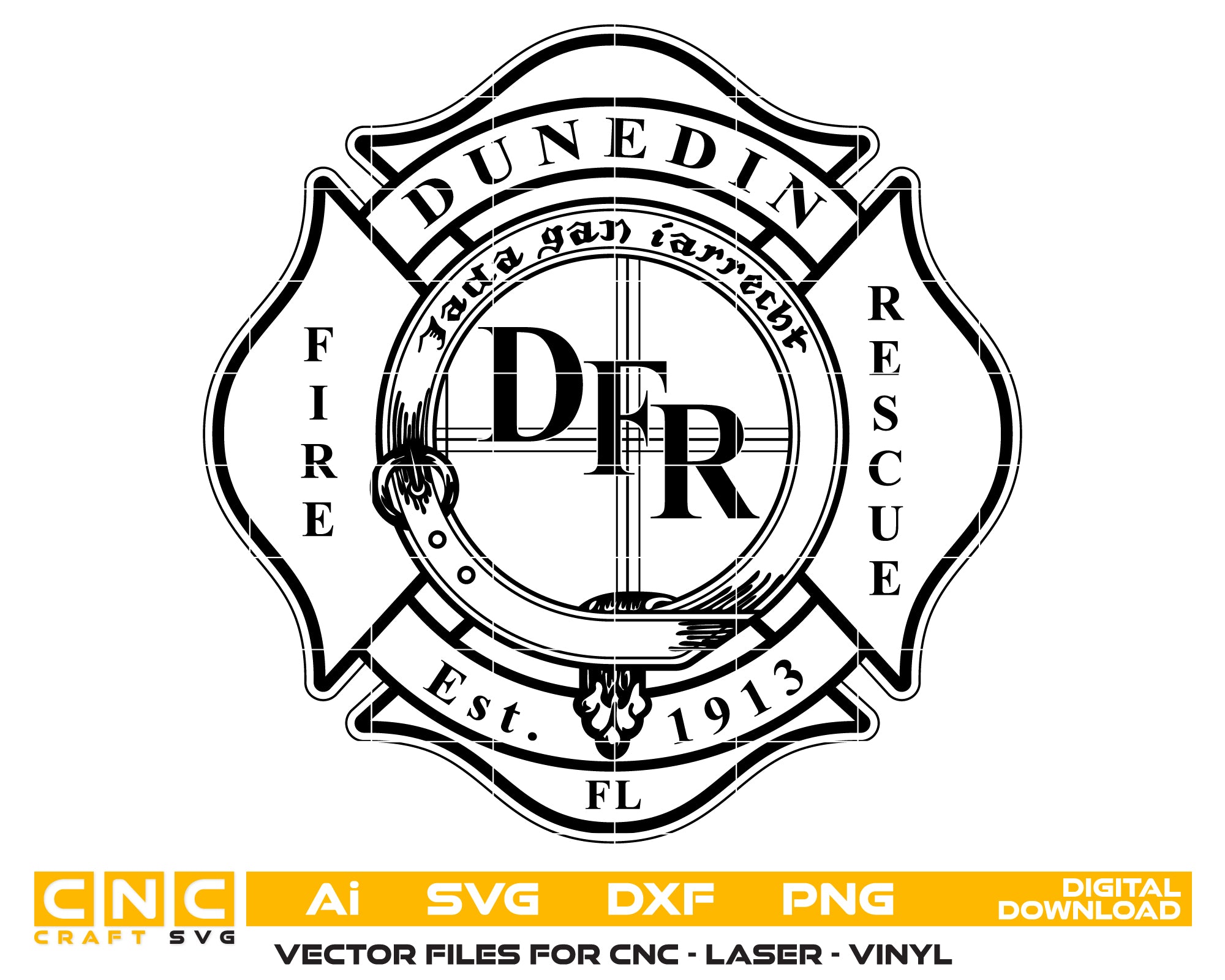Dunedin Fire Rescue Badge