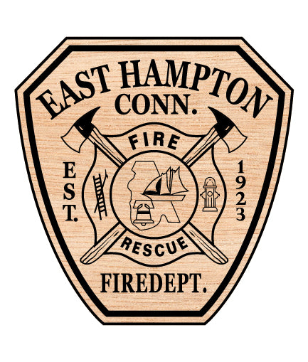 East Hampton Fire Department Patch SVG, East Hampton Connecticut Firefighter Emblem, Fire Department Patch East Hampton CT, Connecticut Fire Patch Vector, East Hampton Fire Logo