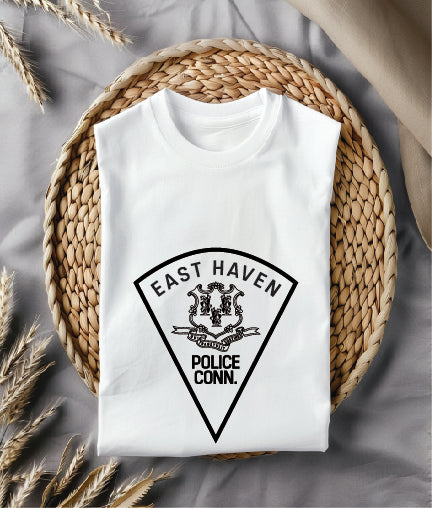 East Haven Police Patch SVG, East Haven Connecticut Police Patch Vector, East Haven Police Emblem SVG, Connecticut Police Patch Vector, East Haven PD Patch