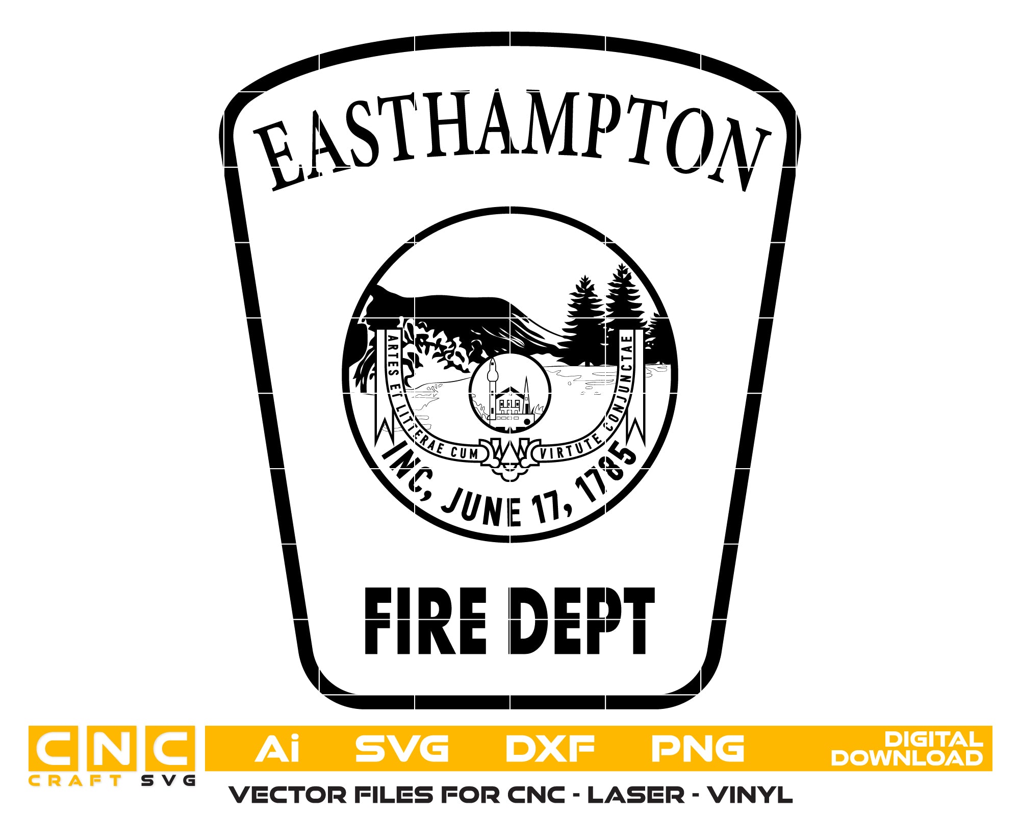 Easthampton Fire Department Patch SVG, Easthampton Firefighter Emblem Vector, Easthampton Fire Patch SVG, Massachusetts Fire Patch Vector, Easthampton Fire Dept Logo