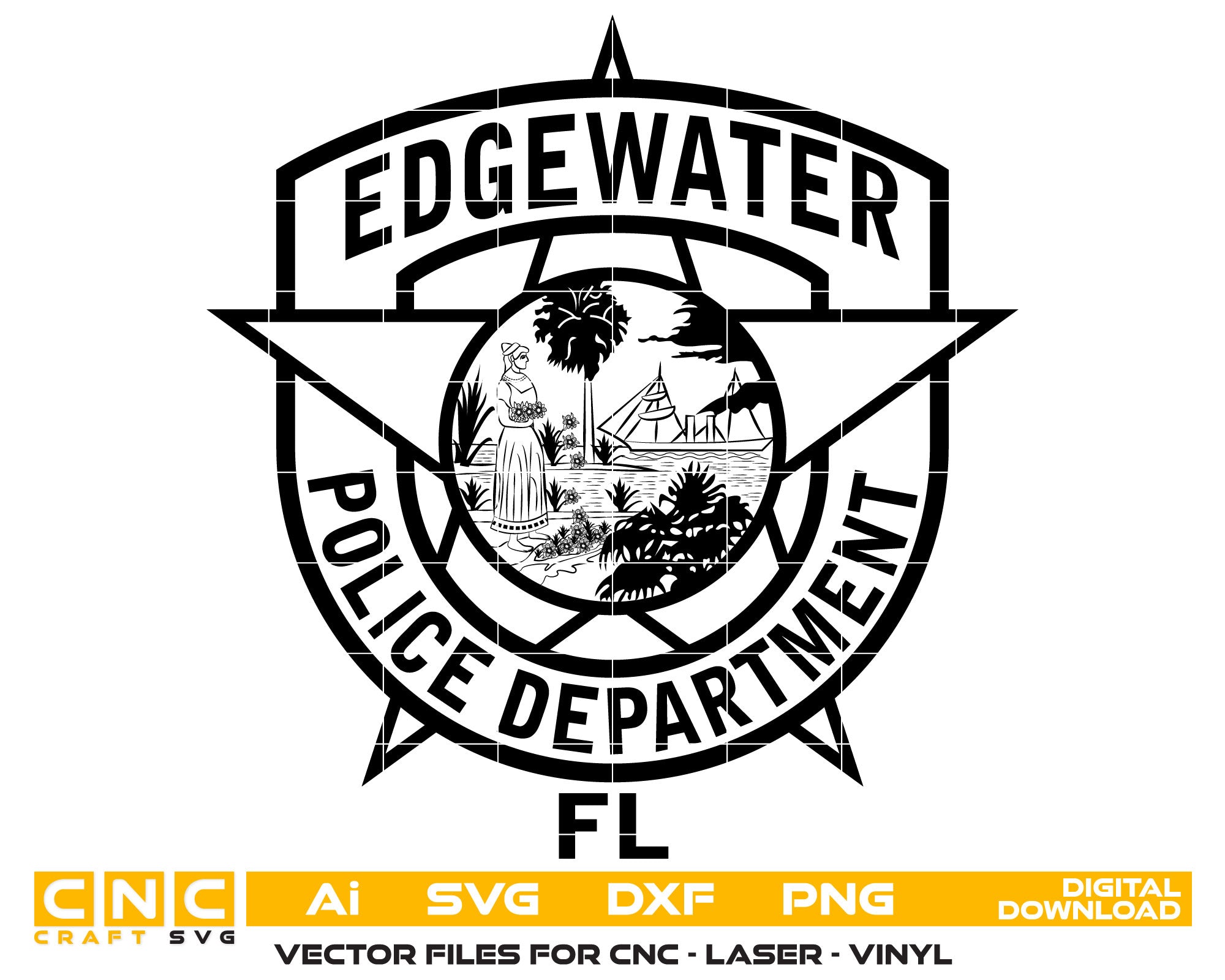 Edgewater Police Department Logo
